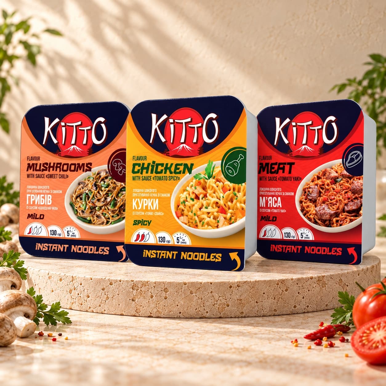 Kitto Instant Egg Noodles